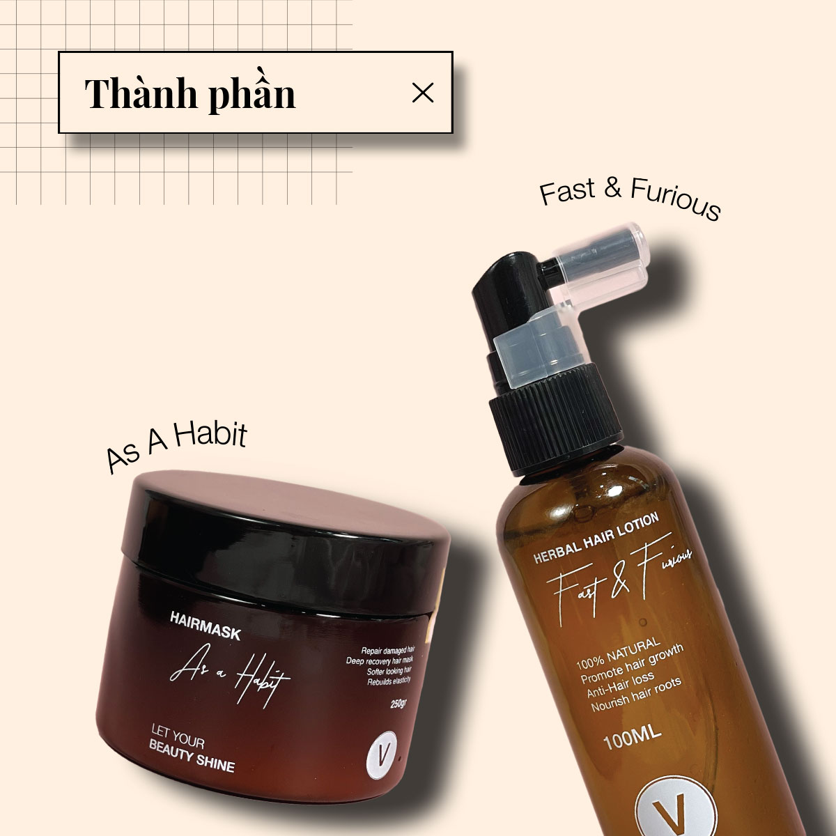 Combo phục hồi kích mọc