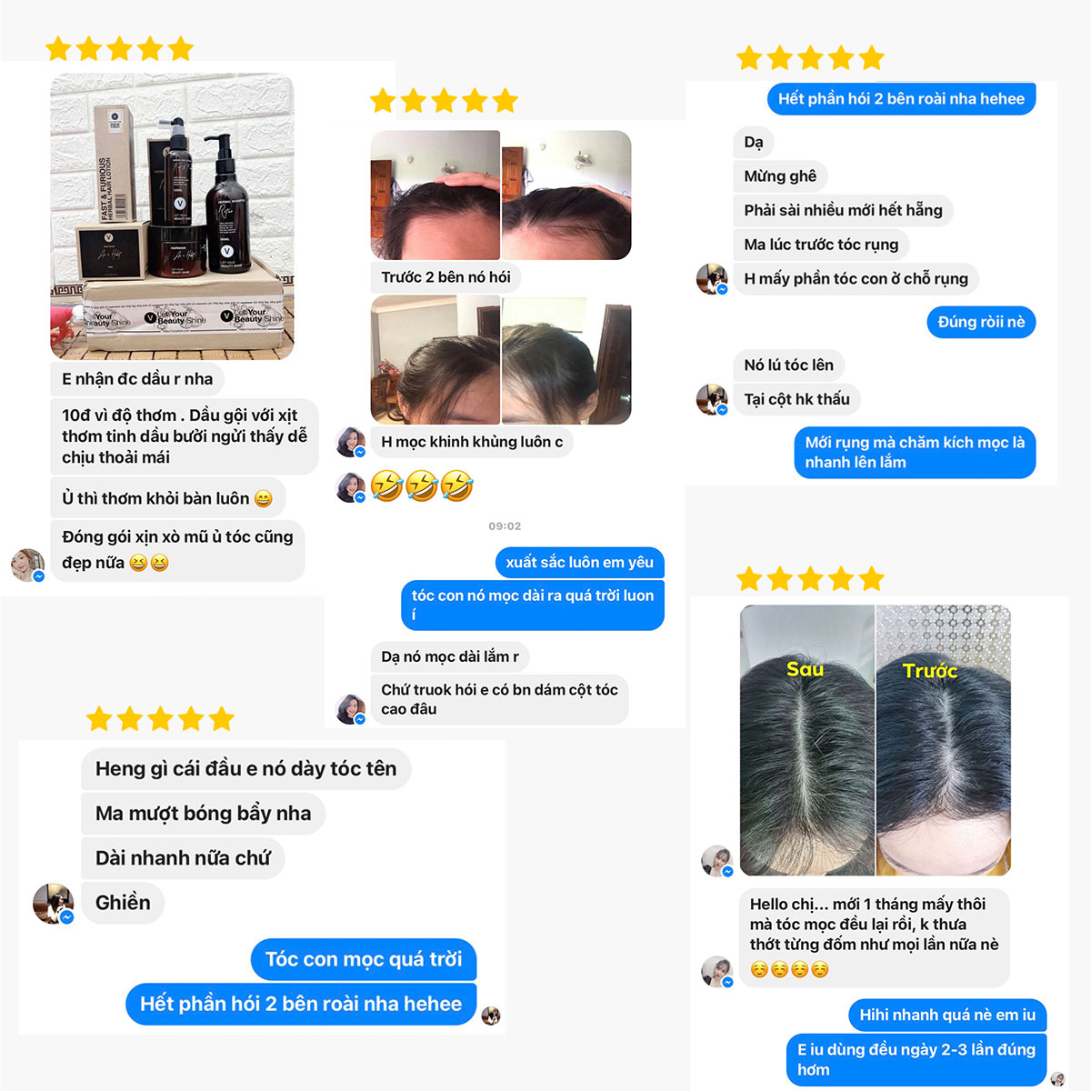 Combo kích mọc cho tóc chưa qua hóa chất - Image 5