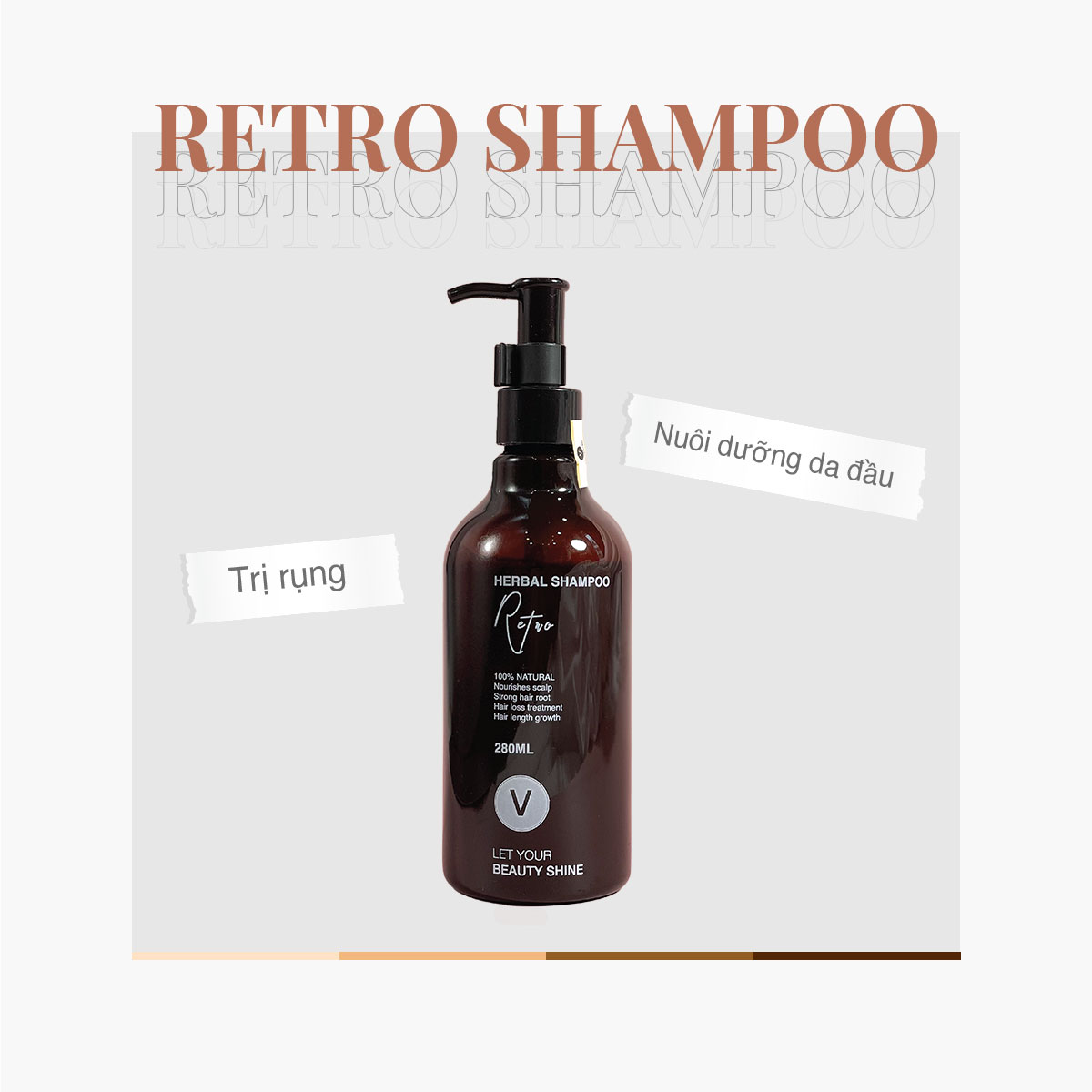 Dầu gội bồ kết Retro